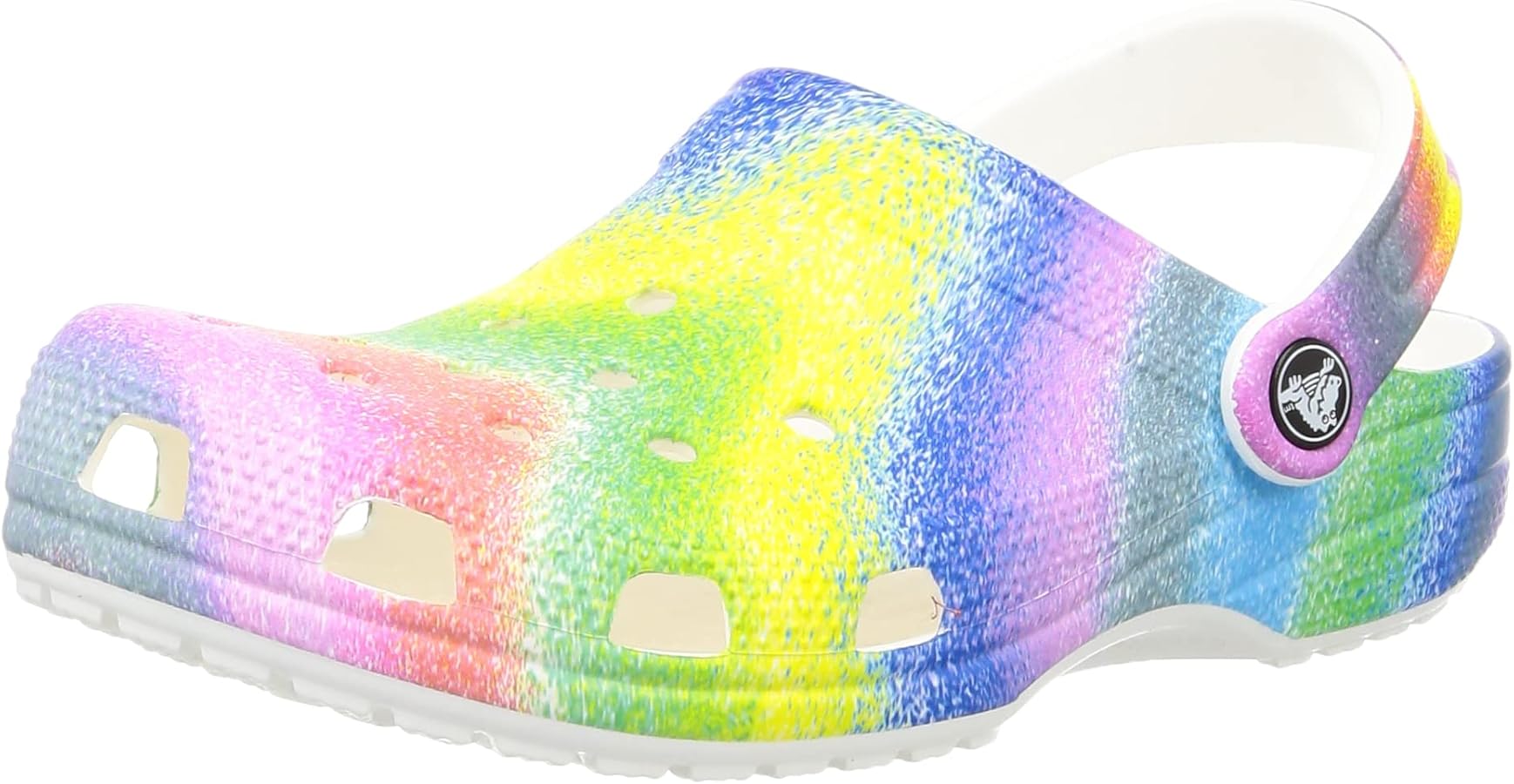 Crocs Classic Solar Rainbow Clogs: Step Into Vibrant Comfort