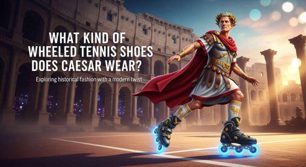 What Kind of Wheeled Tennis Shoes Does Caesar Wear
