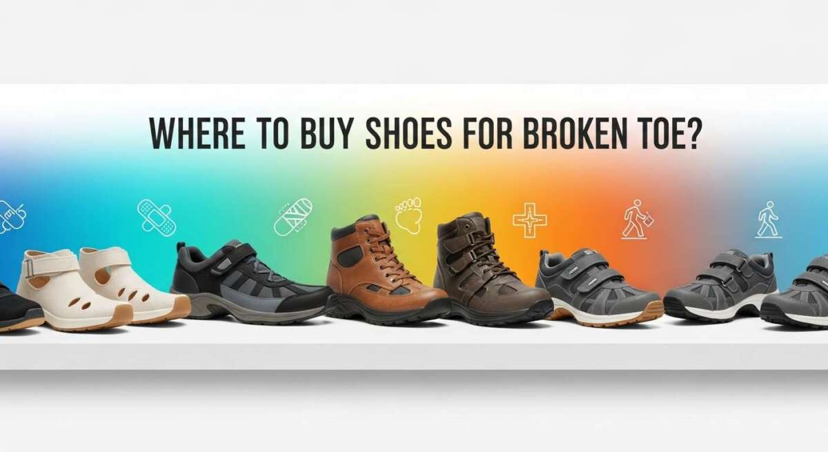 Where to Buy Shoe for Broken Toe