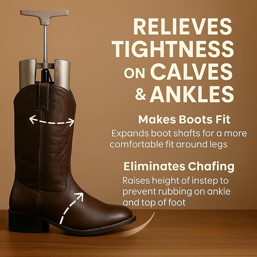 How to Make Boots Tighter around Calf at Home