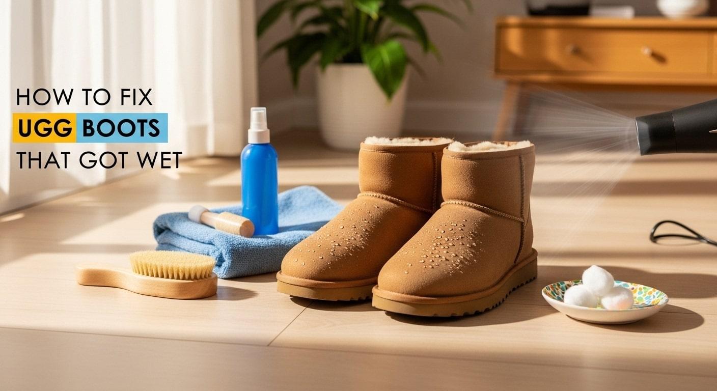 How to Fix Ugg Boots That Got Wet