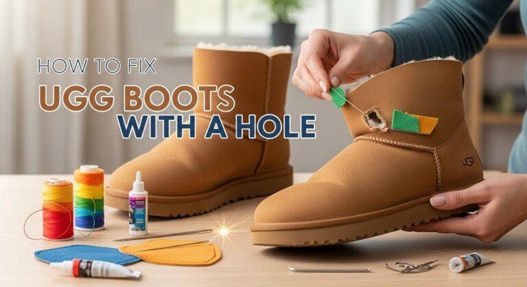 How to Fix Ugg Boots With a Hole