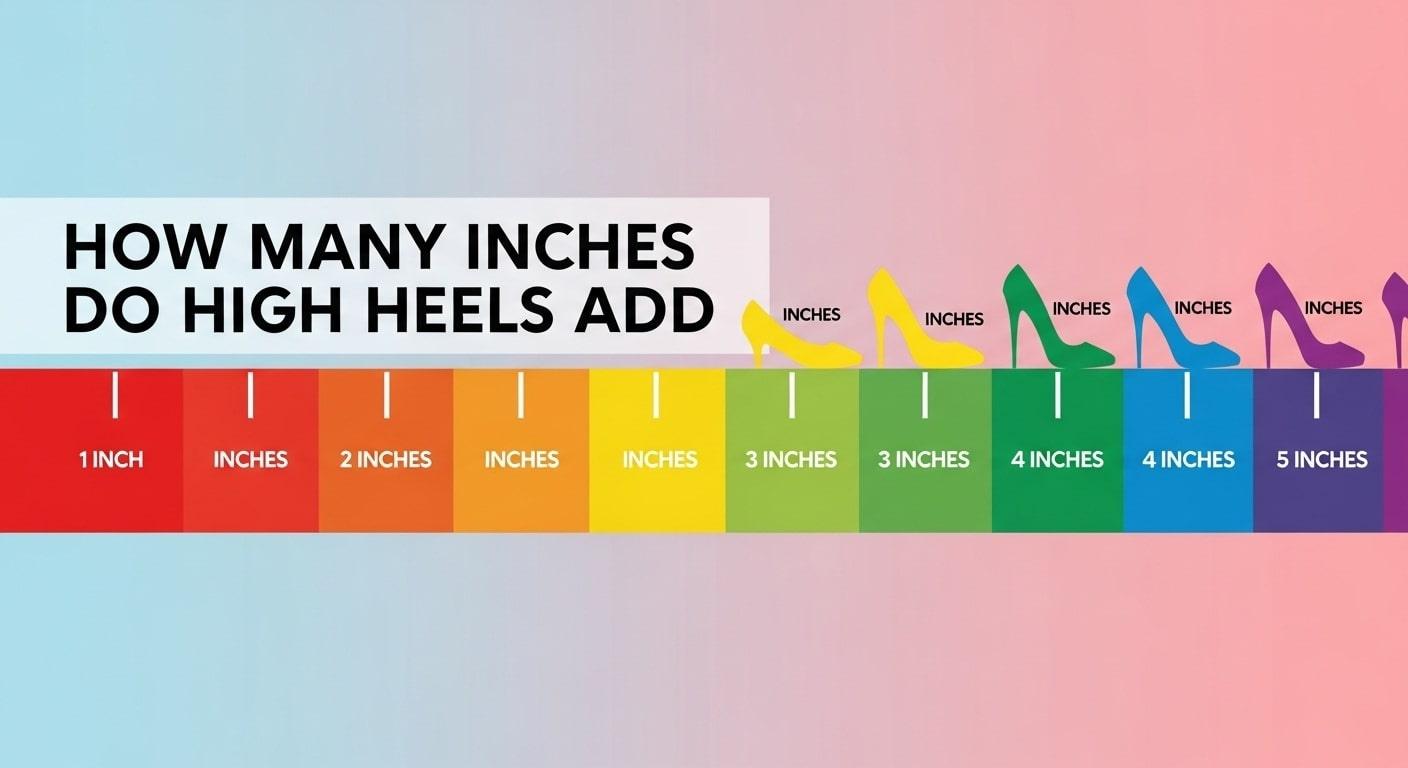 How Many Inches Do High Heels Add