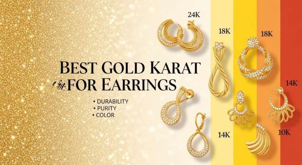 Best Gold Karat for Earrings