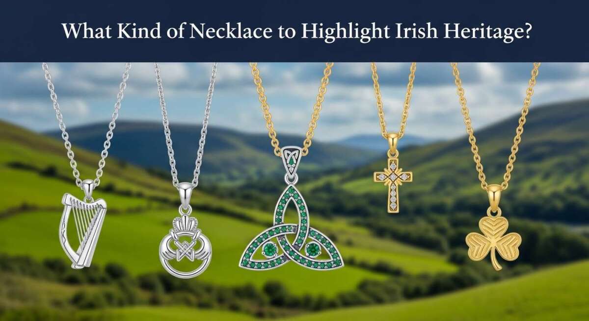 What Kind of Necklace to Highlight Irish Heritage