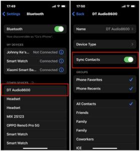 How To Sync Address Book In Smart Watch