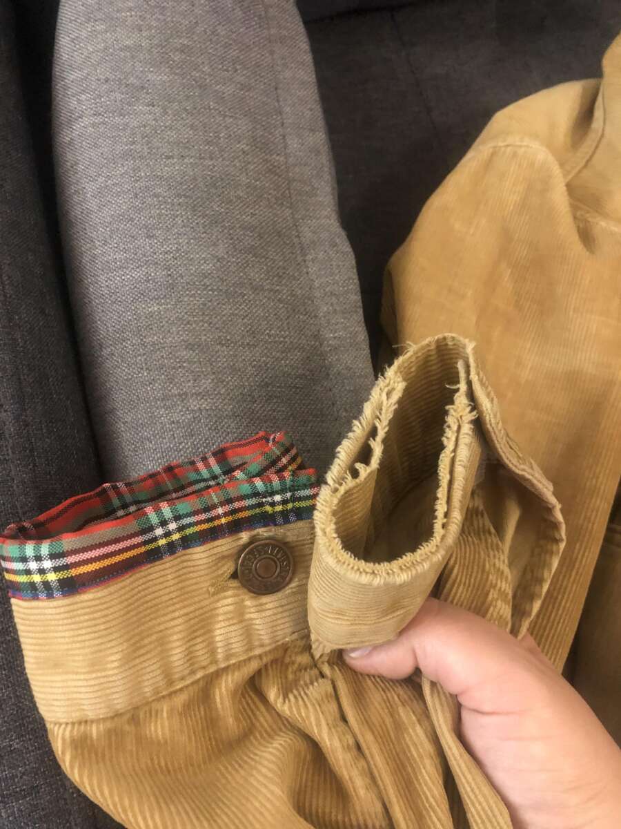 How To Fix Frayed Jacket Cuffs