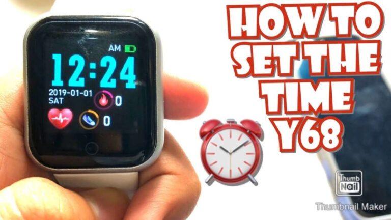 How Do You Change The Time On A Smart Watch