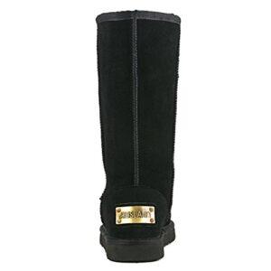 AUSLAND Genuine Suede Womens Classic Snow Boots Review