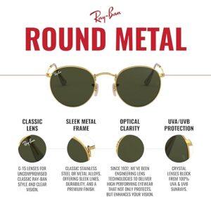 Ray-Ban Unisex Rb3447 Metal Round Sunglasses Review