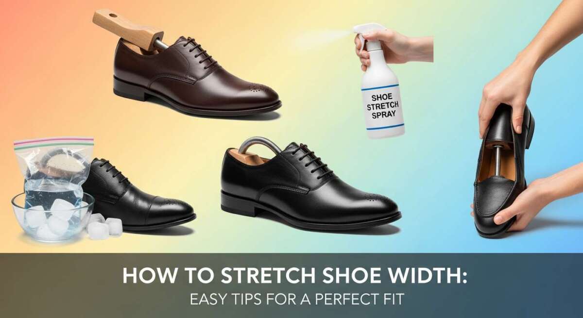 How to Stretch Shoe Width