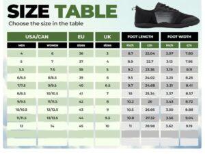 How To Choose The Right Size In HF Stride Shoes