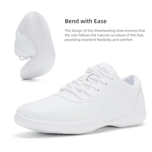 OLORA Girls Cheer Shoes For Cheerleading Dance Review