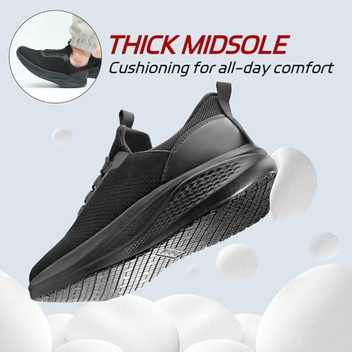 Delobi Men's Non-Slip Mesh Work Shoes Review