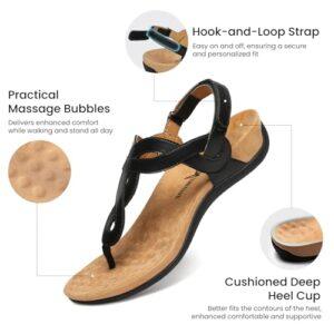 Athlefit Womens Orthopedic Arch Support Sandals Review