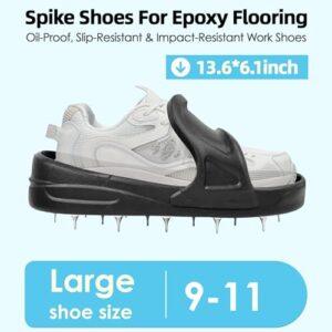 YUKGAMS Epoxy Spike Shoes For Flooring Review