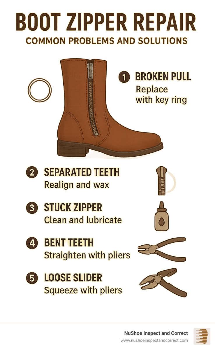 How To Stop Zipper Boots From Falling Down