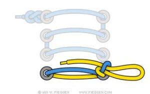 How To Tie Shoes One Handed