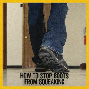 How To Repair Squeaky Shoes