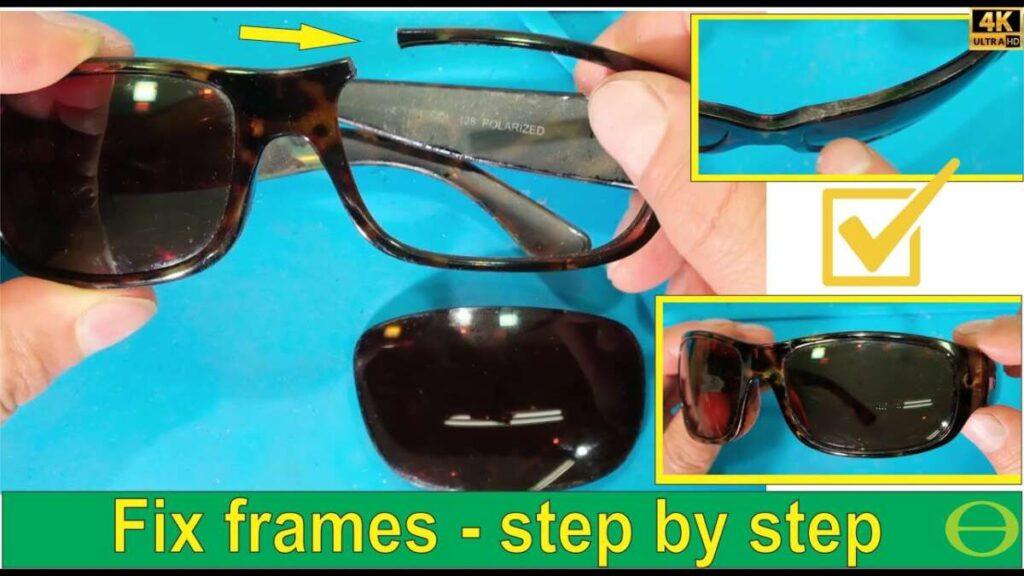 How To Repair Cracked Plastic Sunglasses Frame