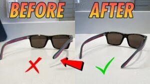 How To Fix Crooked Sunglasses Alignment At Home
