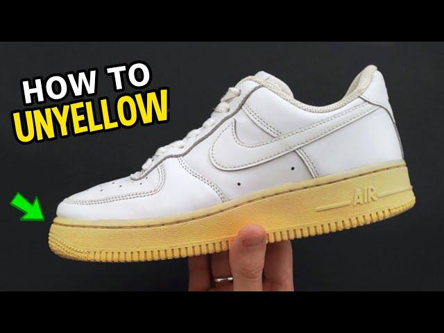 How To Clean Yellow Shoes