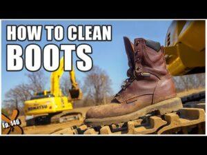 How To Clean Greasy Stains Off Work Boots