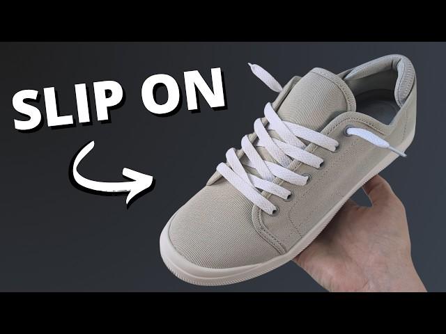 How To Tie Tennis Shoes To Slip On