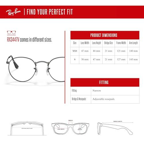 Ray-Ban Rx3447V Round Metal Reviews
