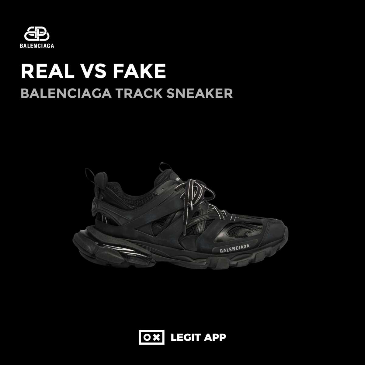 How To Check Balenciaga Track Shoes Authenticity