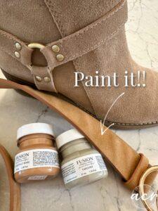 Can You Paint Suede Boots