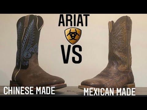Are Ariat Boots Made In China