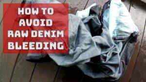 How To Prevent Raw Denim From Bleeding On Shoes