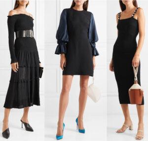What Color Shoes For Black Dress