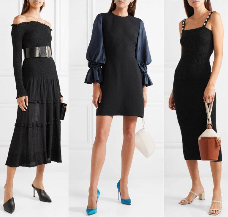 What Color Shoes For Black Dress