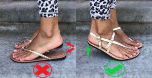 How Should Sandals Fit In The Back