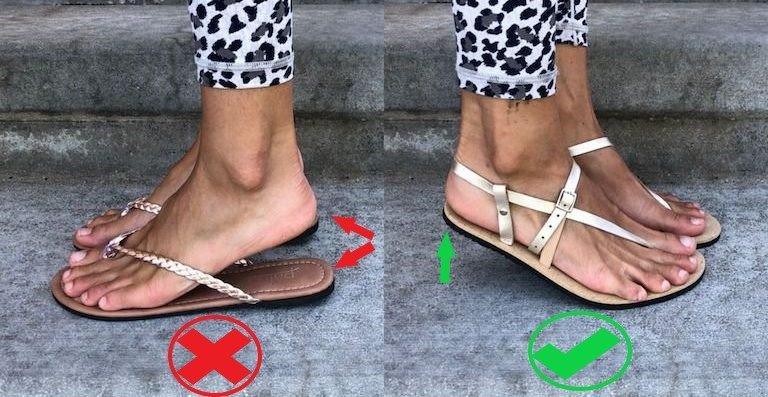 How Should Sandals Fit In The Back