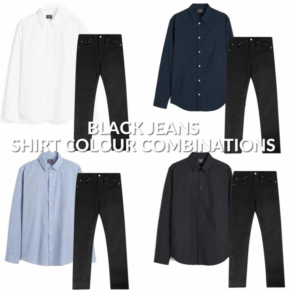 What Color Of Shoes To Wear With Black Jeans
