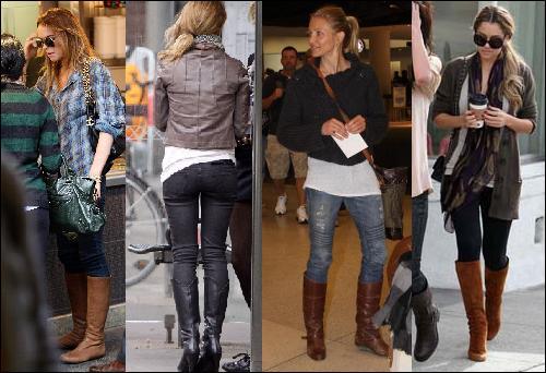 Can You Wear Black Tights With Brown Boots