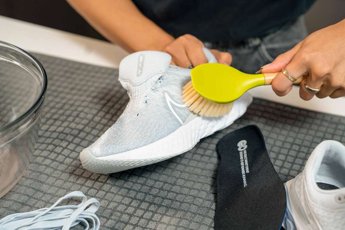 How To Clean Athletic Shoes With Mesh