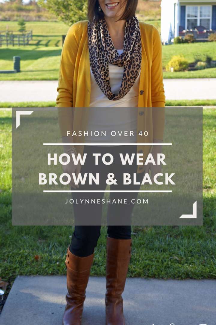 Can You Wear Brown Boots With Black Leggings