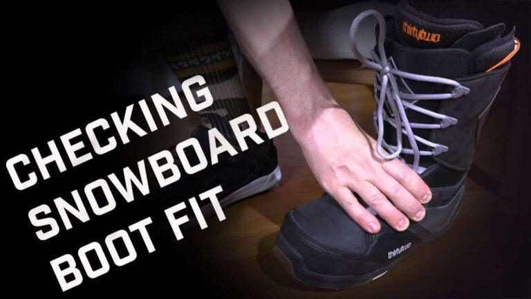 How Are Snowboard Boots Supposed To Fit