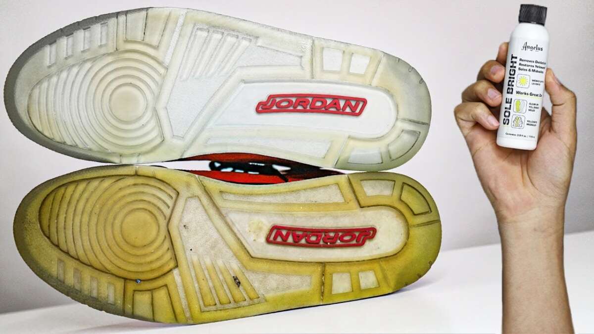 How To Clean The Sole Of A Shoe