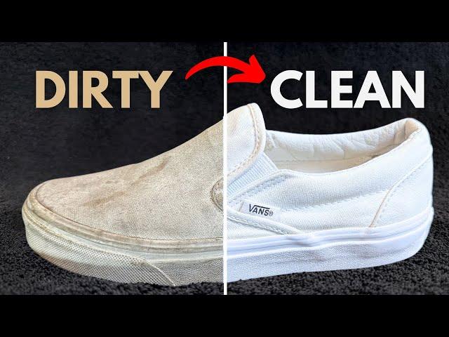 How To Get Dirt Out Of White Shoes