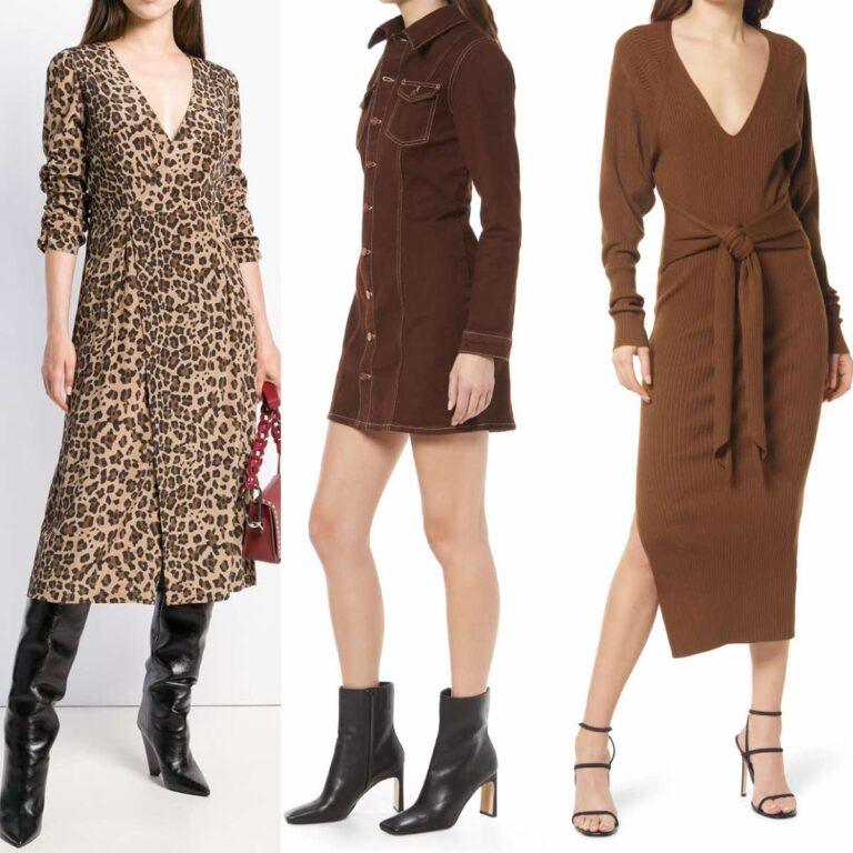What Color Shoes With A Brown Dress