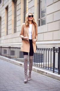 How To Wear Brown Over The Knee Boots