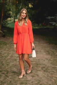 What Colour Shoes Go With Orange Dress