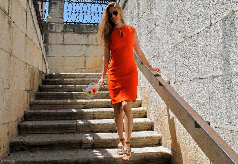 What Color Shoes To Wear With Burnt Orange Dress