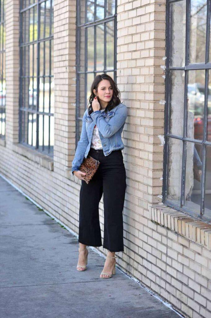 What Shoes To Wear With Wide Leg Cropped Jeans
