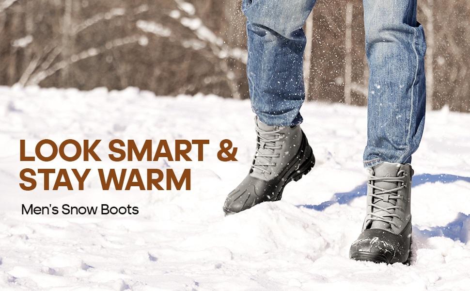 How To Wear Snow Boots Men